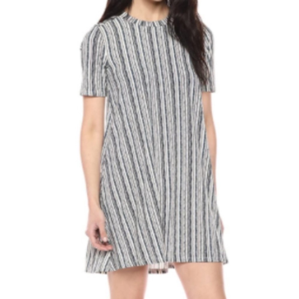 BCBGeneration Striped T-shirt Shift Dress BCBG